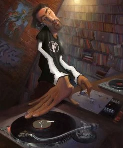 Best Pirce π The DJ Art Print By Sideshow Collectibles By Groundbreaking Artist Justin BUA. π 10 The DJ Art Print By Sideshow Collectibles By Groundbreaking Artist Justin BUA.