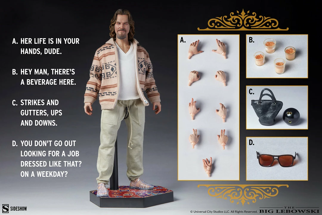 Cheap π Hot Pop Cultures Store The Dude Sixth Scale Figure By Sideshow Collectibles Sixth Scale Collectible Figures π 12 Hot Pop Cultures Store The Dude Sixth Scale Figure By Sideshow Collectibles Sixth Scale Collectible Figures