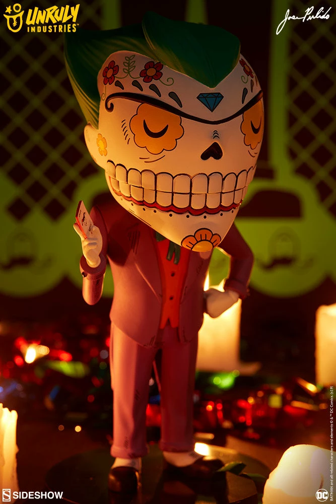 Budget 𤩠The Joker Calavera Designer Collectible Toy By Unruly Industries⢠By Jose Pulido SIDESHOW COLLECTIBLES š„° 27 The Joker Calavera Designer Collectible Toy By Unruly Industries⢠By Jose Pulido SIDESHOW COLLECTIBLES