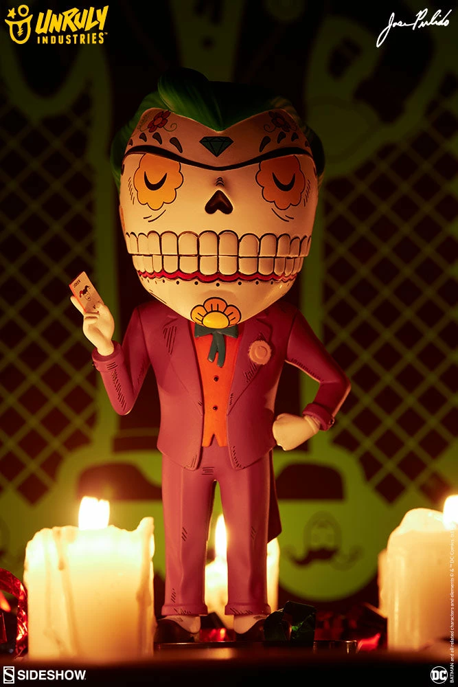 Budget 𤩠The Joker Calavera Designer Collectible Toy By Unruly Industries⢠By Jose Pulido SIDESHOW COLLECTIBLES š„° 17 The Joker Calavera Designer Collectible Toy By Unruly Industries⢠By Jose Pulido SIDESHOW COLLECTIBLES