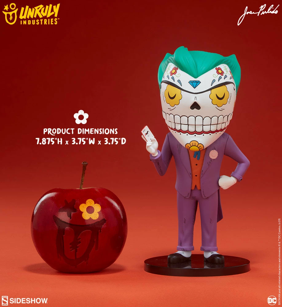 Budget 𤩠The Joker Calavera Designer Collectible Toy By Unruly Industries⢠By Jose Pulido SIDESHOW COLLECTIBLES š„° 24 The Joker Calavera Designer Collectible Toy By Unruly Industries⢠By Jose Pulido SIDESHOW COLLECTIBLES