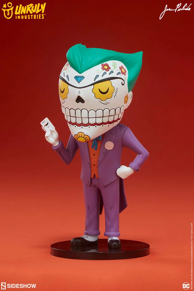 Budget 𤩠The Joker Calavera Designer Collectible Toy By Unruly Industries⢠By Jose Pulido SIDESHOW COLLECTIBLES š„° 26 The Joker Calavera Designer Collectible Toy By Unruly Industries⢠By Jose Pulido SIDESHOW COLLECTIBLES