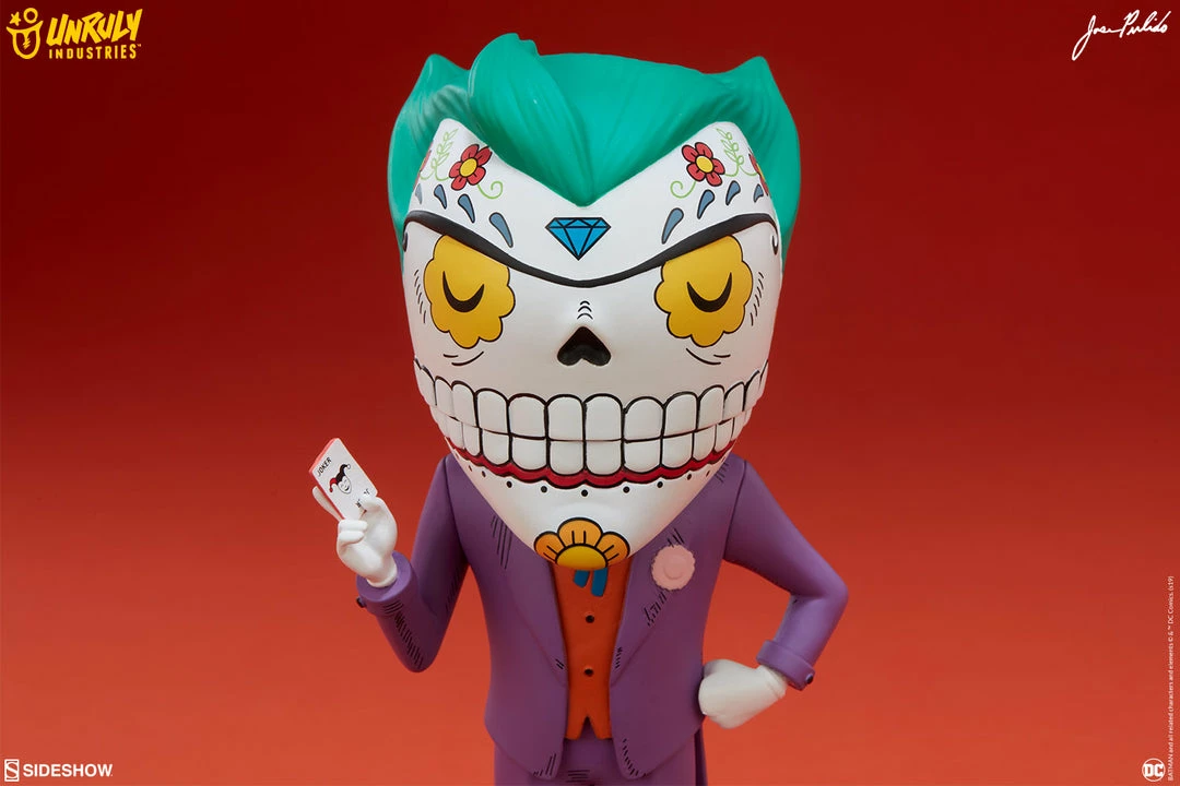 Budget 𤩠The Joker Calavera Designer Collectible Toy By Unruly Industries⢠By Jose Pulido SIDESHOW COLLECTIBLES š„° 25 The Joker Calavera Designer Collectible Toy By Unruly Industries⢠By Jose Pulido SIDESHOW COLLECTIBLES