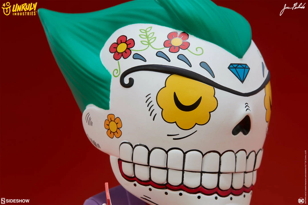 Budget 𤩠The Joker Calavera Designer Collectible Toy By Unruly Industries⢠By Jose Pulido SIDESHOW COLLECTIBLES š„° 16 The Joker Calavera Designer Collectible Toy By Unruly Industries⢠By Jose Pulido SIDESHOW COLLECTIBLES