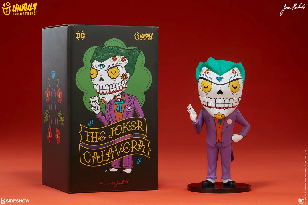 Budget 𤩠The Joker Calavera Designer Collectible Toy By Unruly Industries⢠By Jose Pulido SIDESHOW COLLECTIBLES š„° 5 The Joker Calavera Designer Collectible Toy By Unruly Industries⢠By Jose Pulido SIDESHOW COLLECTIBLES