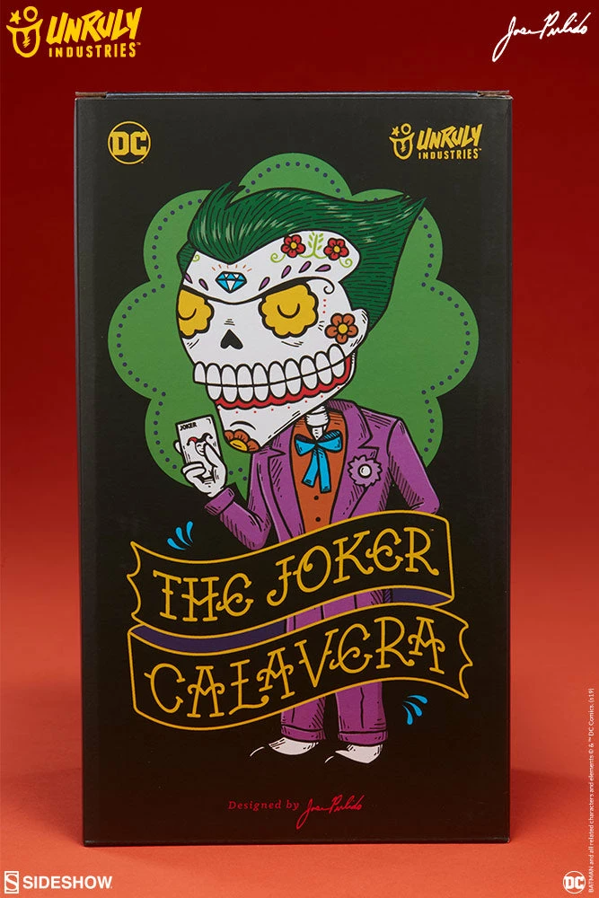 Budget 𤩠The Joker Calavera Designer Collectible Toy By Unruly Industries⢠By Jose Pulido SIDESHOW COLLECTIBLES š„° 6 The Joker Calavera Designer Collectible Toy By Unruly Industries⢠By Jose Pulido SIDESHOW COLLECTIBLES