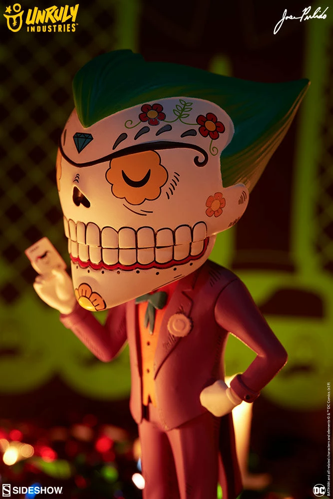 Budget 𤩠The Joker Calavera Designer Collectible Toy By Unruly Industries⢠By Jose Pulido SIDESHOW COLLECTIBLES š„° 12 The Joker Calavera Designer Collectible Toy By Unruly Industries⢠By Jose Pulido SIDESHOW COLLECTIBLES