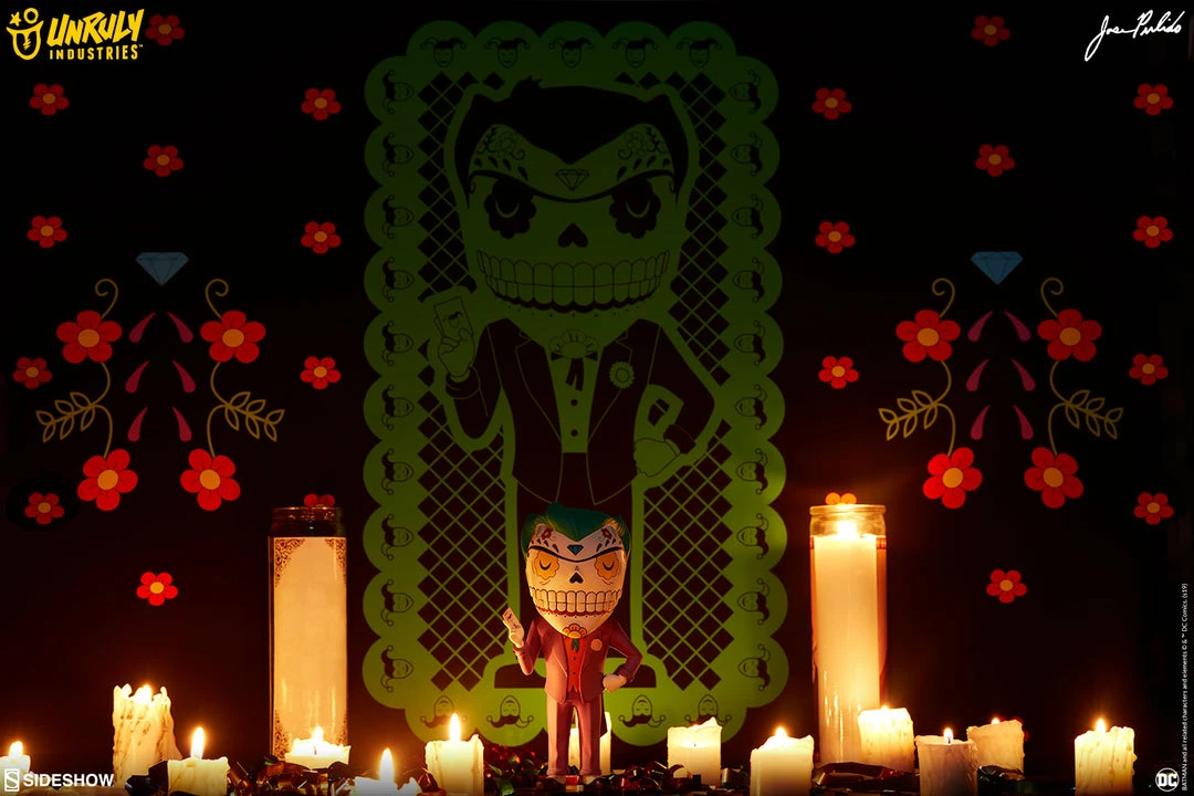 Budget 𤩠The Joker Calavera Designer Collectible Toy By Unruly Industries⢠By Jose Pulido SIDESHOW COLLECTIBLES š„° 13 The Joker Calavera Designer Collectible Toy By Unruly Industries⢠By Jose Pulido SIDESHOW COLLECTIBLES