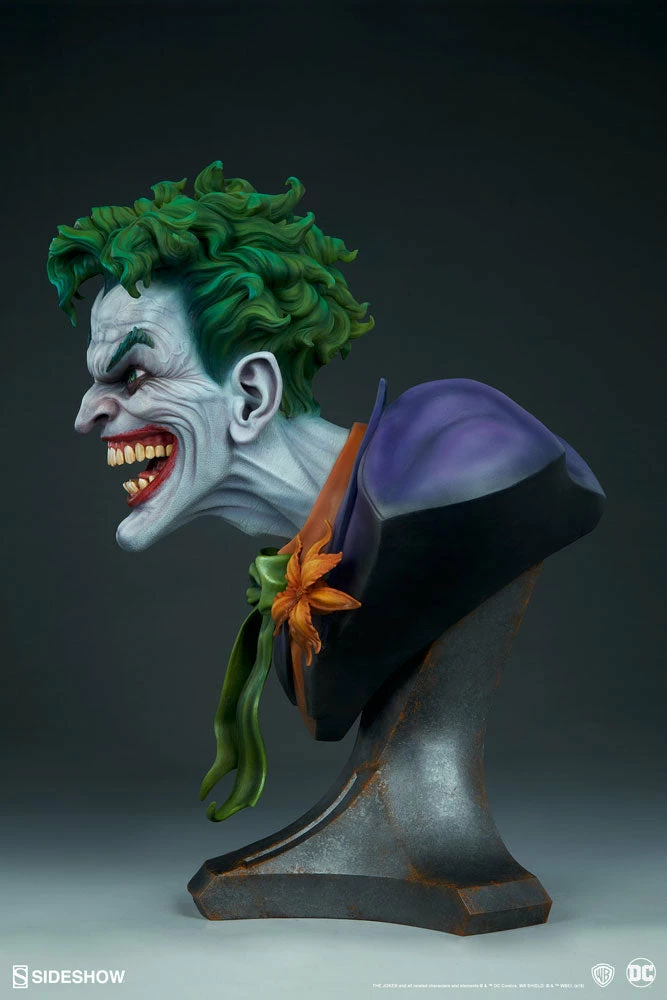 Best Pirce ✨ LIFE SIZED STATUES PROPS The Joker™ Life-Size Bust By Sideshow Collectibles DC Comics 😍 13 LIFE SIZED STATUES PROPS The Joker™ Life-Size Bust By Sideshow Collectibles DC Comics