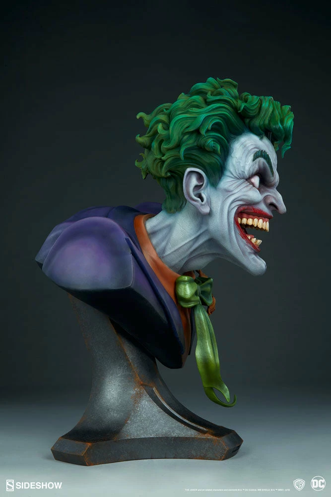 Best Pirce ✨ LIFE SIZED STATUES PROPS The Joker™ Life-Size Bust By Sideshow Collectibles DC Comics 😍 10 LIFE SIZED STATUES PROPS The Joker™ Life-Size Bust By Sideshow Collectibles DC Comics