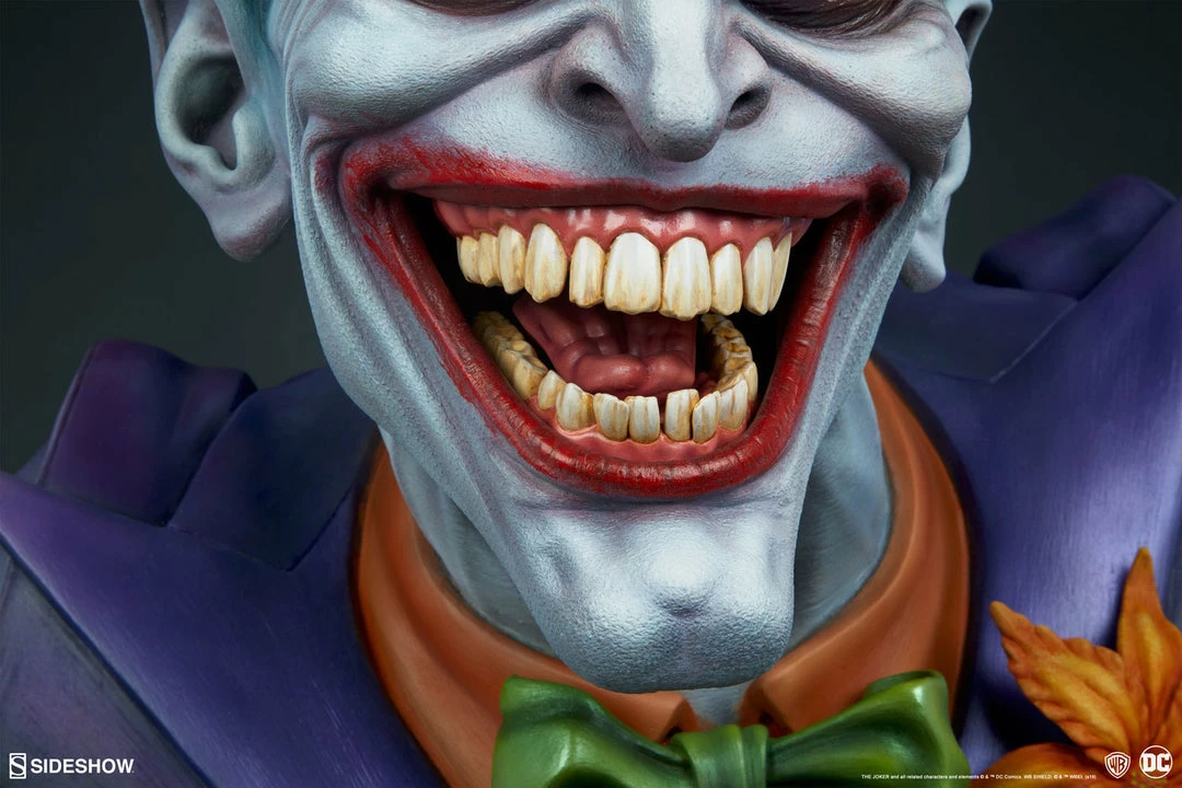 Best Pirce ✨ LIFE SIZED STATUES PROPS The Joker™ Life-Size Bust By Sideshow Collectibles DC Comics 😍 3 LIFE SIZED STATUES PROPS The Joker™ Life-Size Bust By Sideshow Collectibles DC Comics