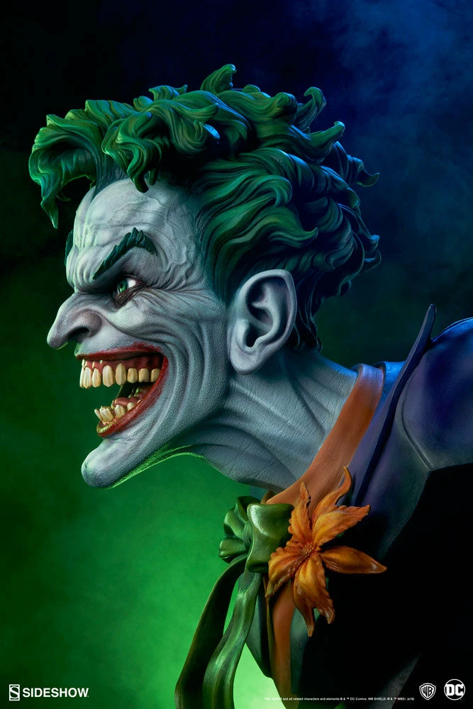 Best Pirce ✨ LIFE SIZED STATUES PROPS The Joker™ Life-Size Bust By Sideshow Collectibles DC Comics 😍 7 LIFE SIZED STATUES PROPS The Joker™ Life-Size Bust By Sideshow Collectibles DC Comics