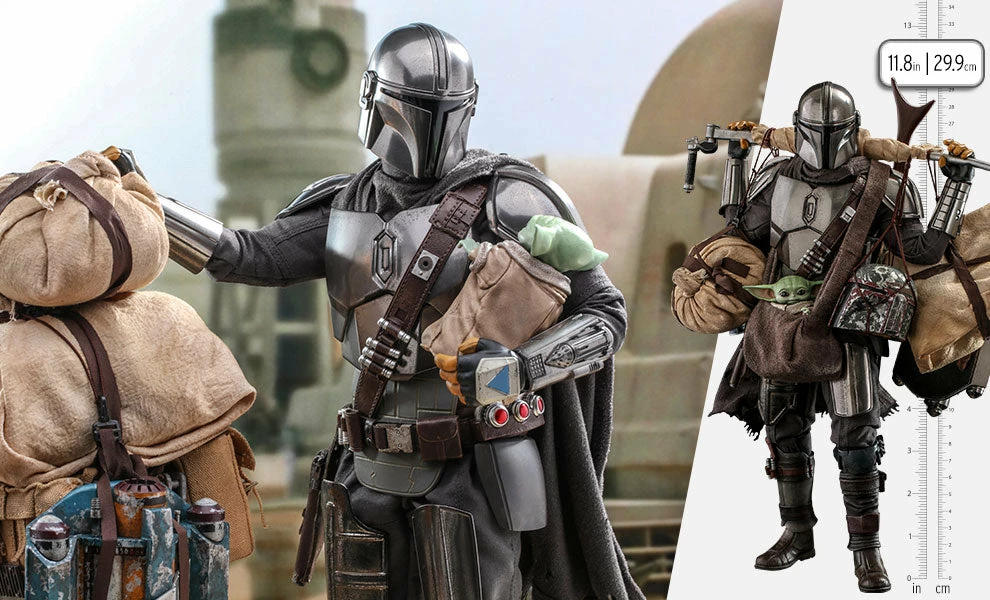 Best Pirce š Hot Toys The Mandalorian⢠And Grogu⢠Sixth Scale Figure Set š 1 Hot Toys The Mandalorian⢠And Grogu⢠Sixth Scale Figure Set