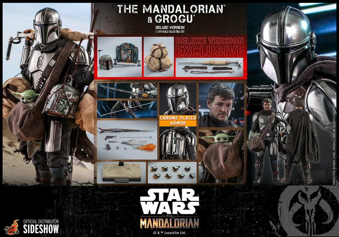 Best Pirce š Hot Toys The Mandalorian⢠And Grogu⢠Sixth Scale Figure Set š 10 Hot Toys The Mandalorian⢠And Grogu⢠Sixth Scale Figure Set