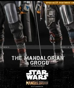 Hot Pop Cultures Store Sixth Scale Collectible Figures The Mandalorian™ And Grogu™ Sixth Scale Figure Set