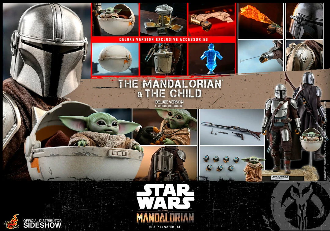 Best reviews of π₯° Hot Toys The Mandalorian And The Child (Deluxe) Collectible Set Star Wars π€© 22 Hot Toys The Mandalorian And The Child (Deluxe) Collectible Set Star Wars