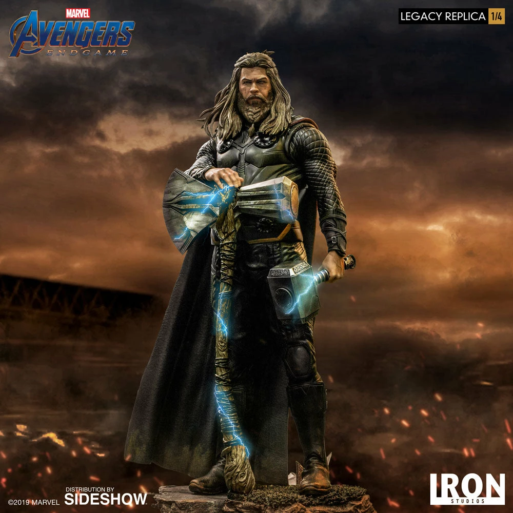 Deals π€© Thor Statue By Iron Studios Avengers: Endgame - 1:4 Legacy Replica By Iron Studios π₯° 4 Thor Statue By Iron Studios Avengers: Endgame - 1:4 Legacy Replica By Iron Studios