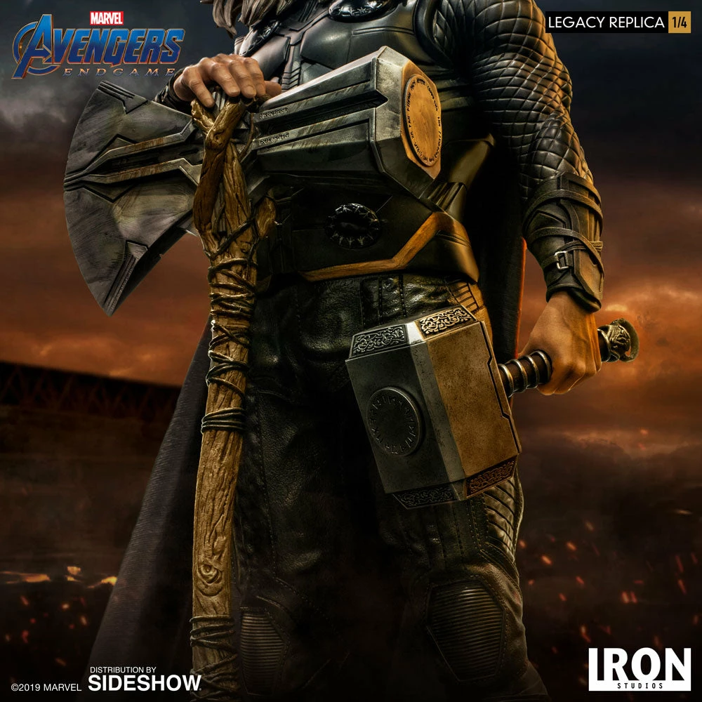 Deals π€© Thor Statue By Iron Studios Avengers: Endgame - 1:4 Legacy Replica By Iron Studios π₯° 7 Thor Statue By Iron Studios Avengers: Endgame - 1:4 Legacy Replica By Iron Studios