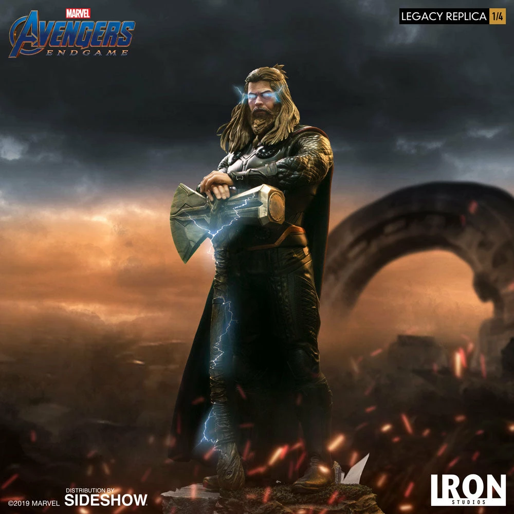 Deals π€© Thor Statue By Iron Studios Avengers: Endgame - 1:4 Legacy Replica By Iron Studios π₯° 5 Thor Statue By Iron Studios Avengers: Endgame - 1:4 Legacy Replica By Iron Studios