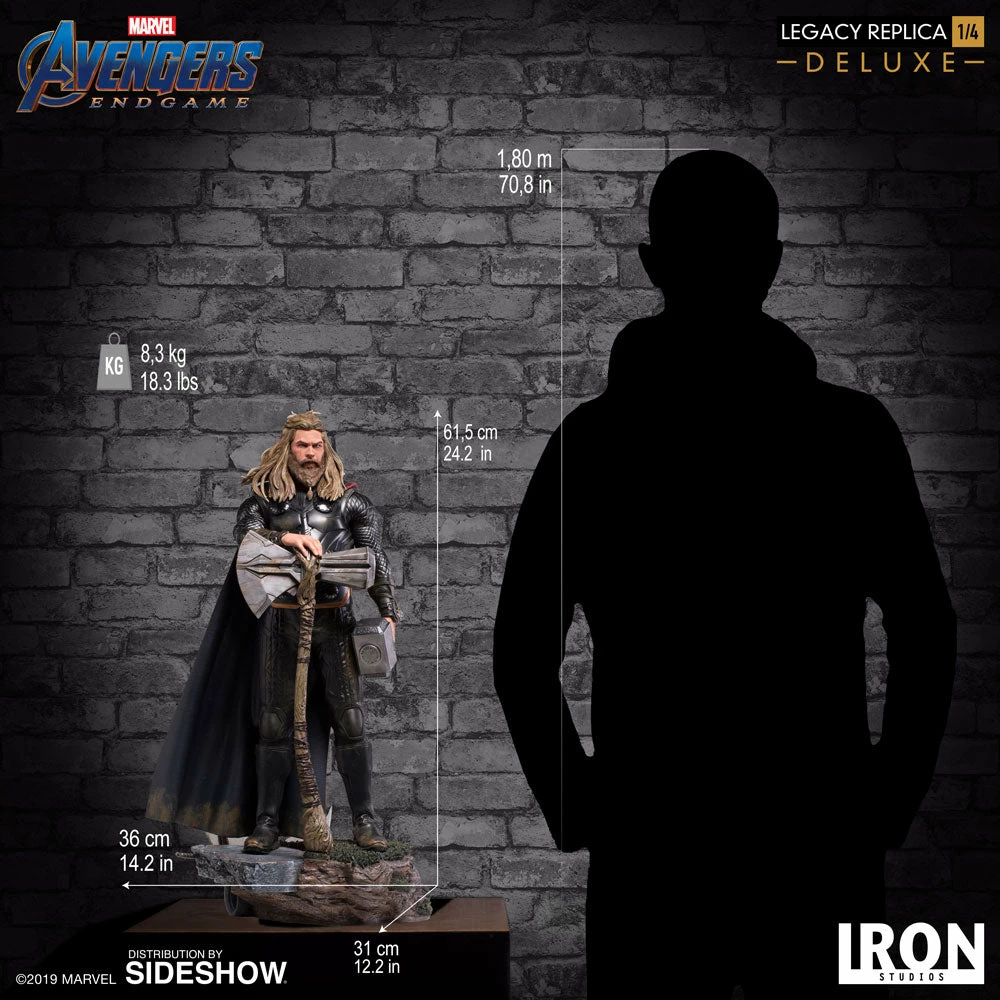 Deals π€© Thor Statue By Iron Studios Avengers: Endgame - 1:4 Legacy Replica By Iron Studios π₯° 17 Thor Statue By Iron Studios Avengers: Endgame - 1:4 Legacy Replica By Iron Studios