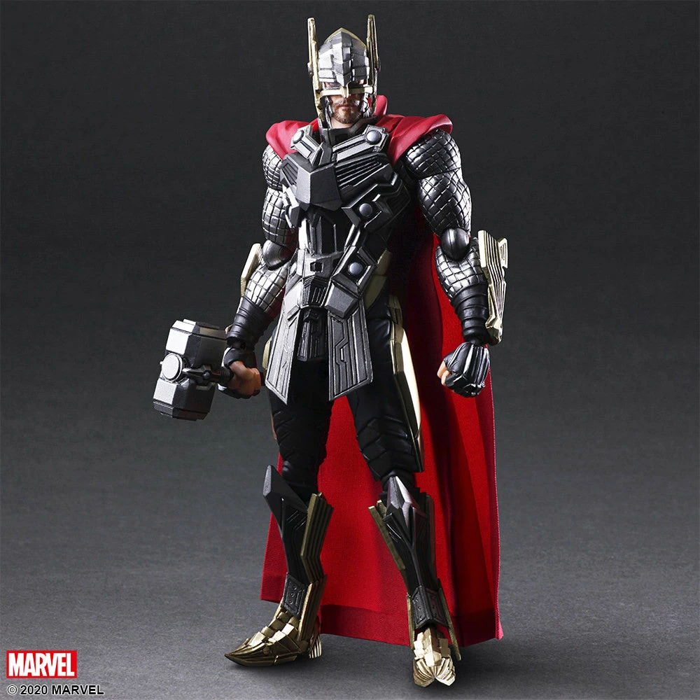 Coupon 🎉 MARVEL COMICS Thor Action Figure By Square Enix Marvel Universe Variant BRING ARTS™ 😀 2 MARVEL COMICS Thor Action Figure By Square Enix Marvel Universe Variant BRING ARTS™