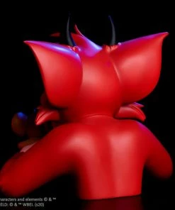 Tom And Jerry (Devil Version) Bust By Soap Studio Glow In The Dark Looney Tunes