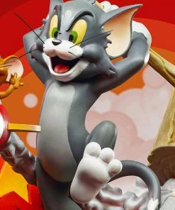 Tom & Jerry Statue By Iron Studios Prime Scale 1:3