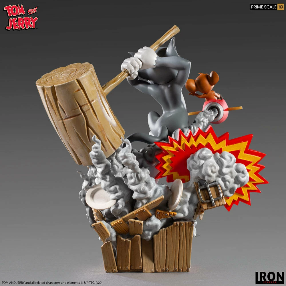 Hot Sale β¨ Tom & Jerry Statue By Iron Studios Prime Scale 1:3 π₯° 2 Tom & Jerry Statue By Iron Studios Prime Scale 1:3