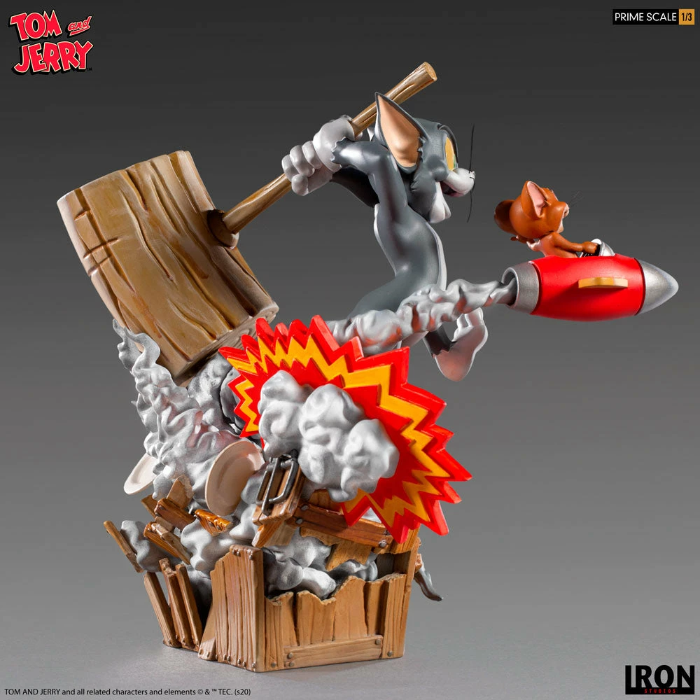 Hot Sale β¨ Tom & Jerry Statue By Iron Studios Prime Scale 1:3 π₯° 6 Tom & Jerry Statue By Iron Studios Prime Scale 1:3
