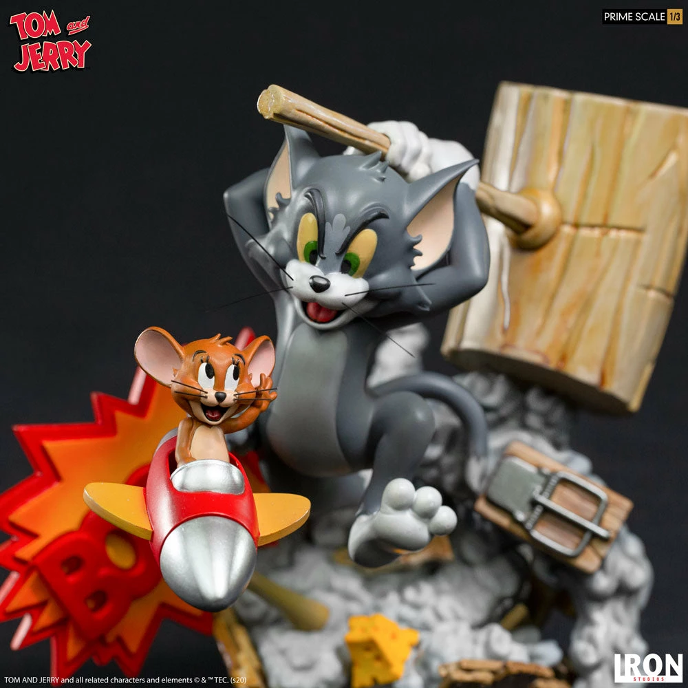 Hot Sale β¨ Tom & Jerry Statue By Iron Studios Prime Scale 1:3 π₯° 7 Tom & Jerry Statue By Iron Studios Prime Scale 1:3
