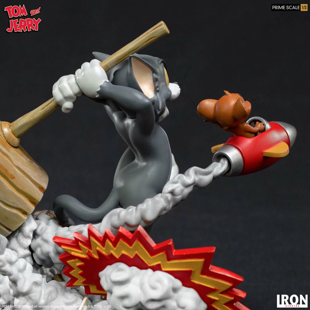 Hot Sale β¨ Tom & Jerry Statue By Iron Studios Prime Scale 1:3 π₯° 3 Tom & Jerry Statue By Iron Studios Prime Scale 1:3