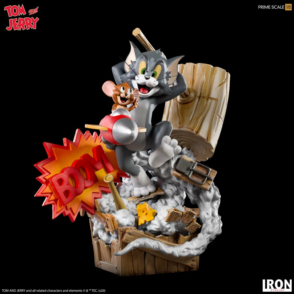 Hot Sale β¨ Tom & Jerry Statue By Iron Studios Prime Scale 1:3 π₯° 8 Tom & Jerry Statue By Iron Studios Prime Scale 1:3