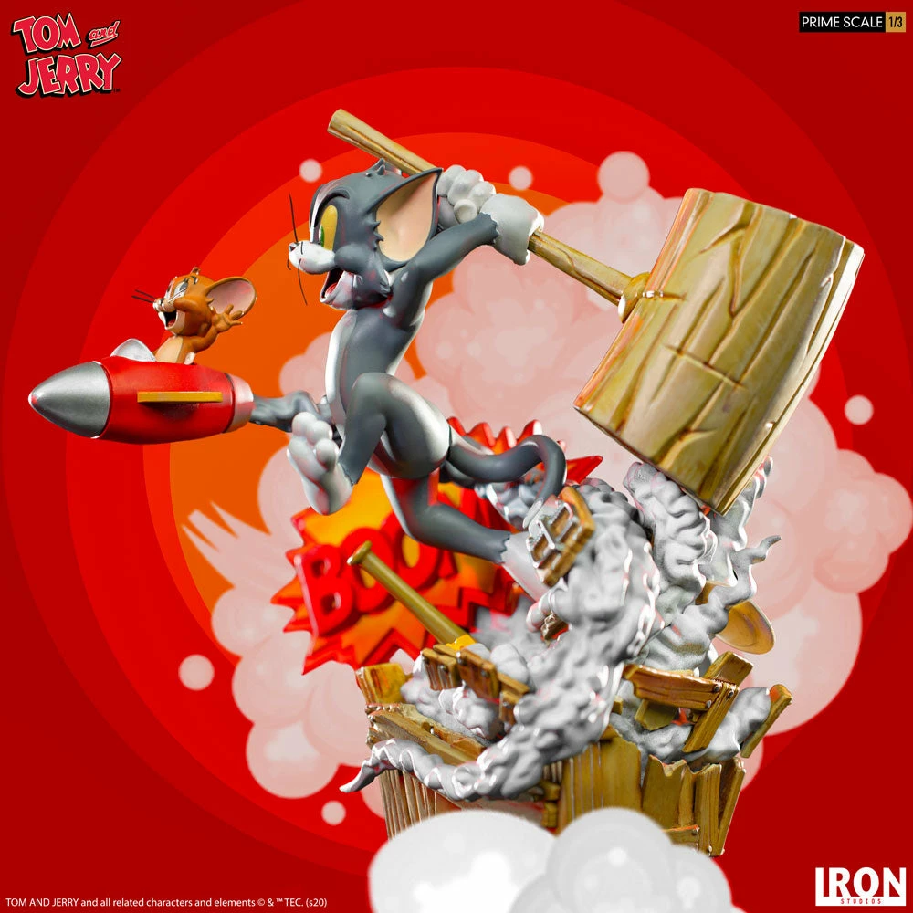Hot Sale β¨ Tom & Jerry Statue By Iron Studios Prime Scale 1:3 π₯° 9 Tom & Jerry Statue By Iron Studios Prime Scale 1:3