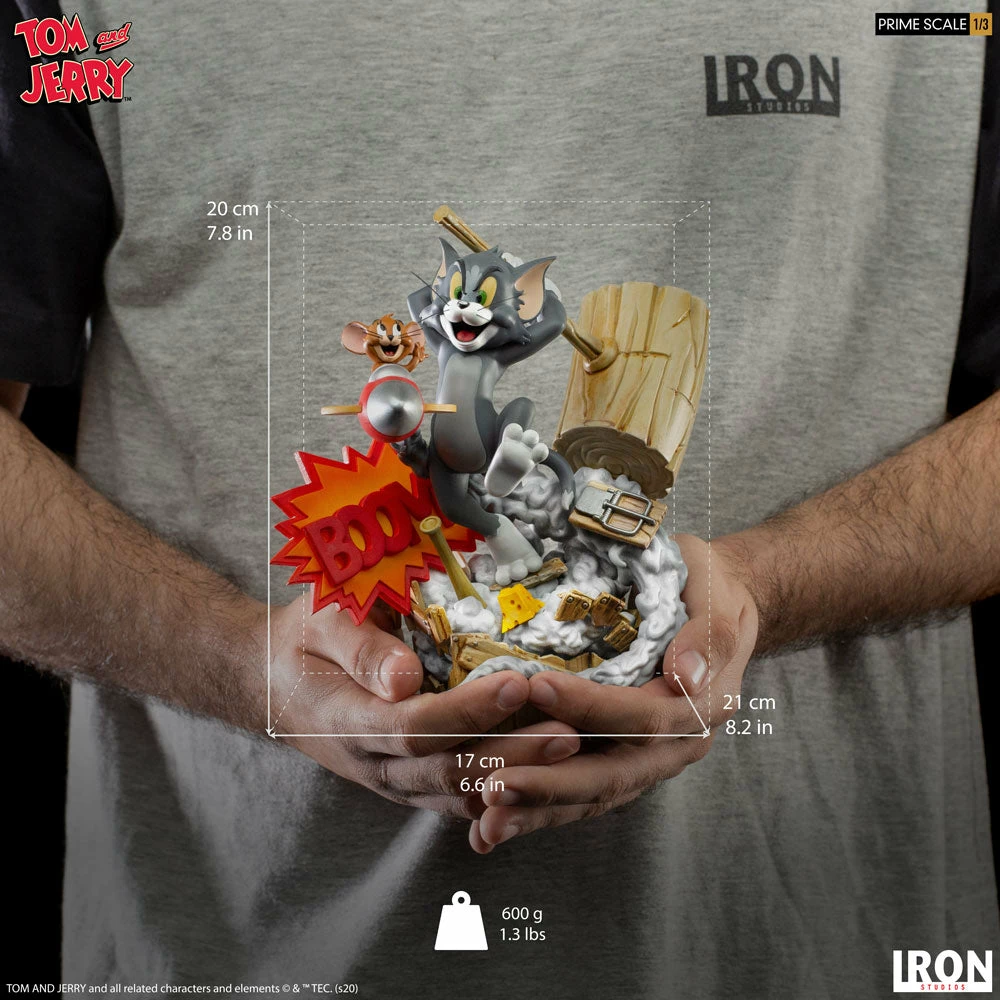 Hot Sale β¨ Tom & Jerry Statue By Iron Studios Prime Scale 1:3 π₯° 5 Tom & Jerry Statue By Iron Studios Prime Scale 1:3