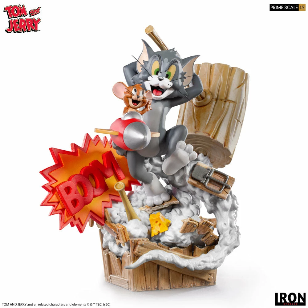 Hot Sale β¨ Tom & Jerry Statue By Iron Studios Prime Scale 1:3 π₯° 10 Tom & Jerry Statue By Iron Studios Prime Scale 1:3