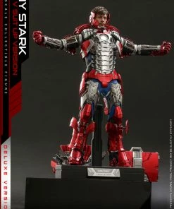 Tony Stark (Mark V Suit Up Version) Deluxe Sixth Scale Figure By Hot Toys Movie Masterpiece Series – Iron Man 2