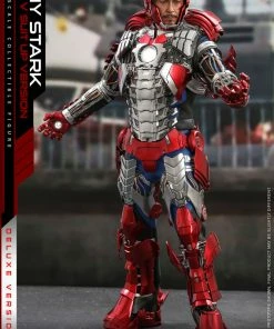 Tony Stark (Mark V Suit Up Version) Deluxe Sixth Scale Figure By Hot Toys Movie Masterpiece Series – Iron Man 2