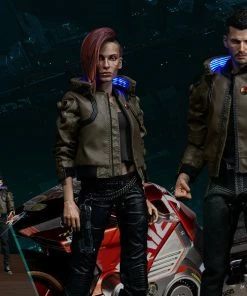V Male And Female With Yaiba Kusanagi Sixth Scale Figure Set By PureArts Ultimate Bundle Cyberpunk 2077 Sixth Scale Collectible Figures