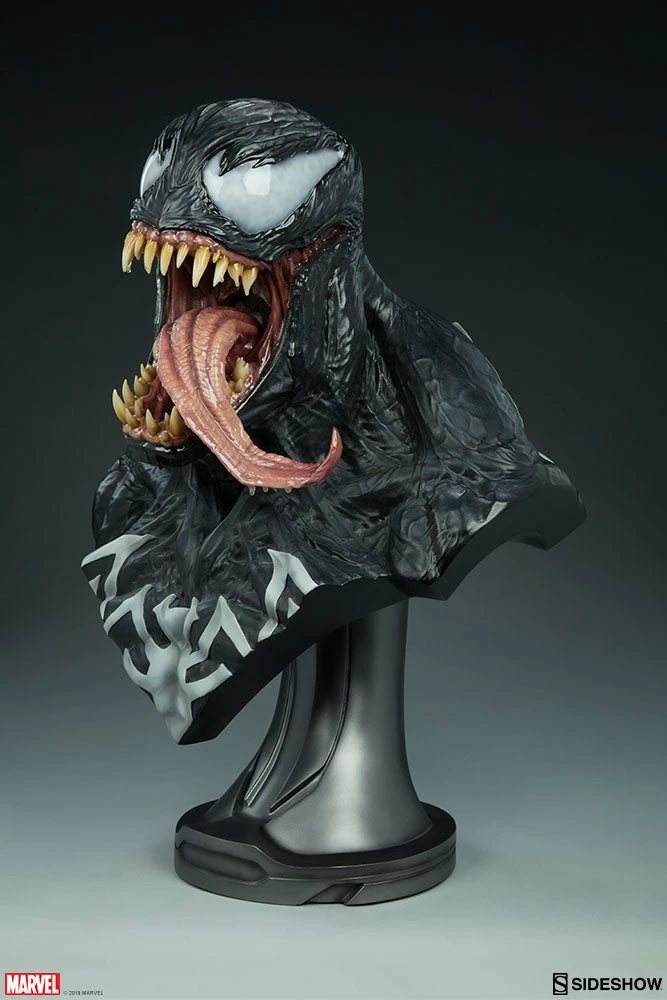 Brand new π Venom Life Size Bust By Sideshow Collectibles π 9 Venom Life Size Bust By Sideshow Collectibles