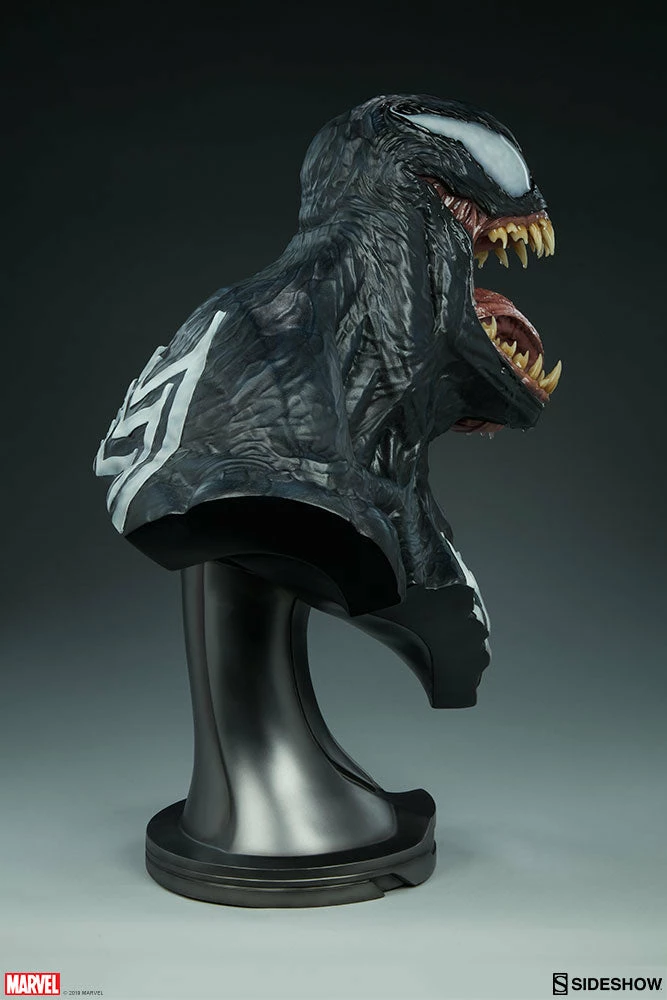 Brand new π Venom Life Size Bust By Sideshow Collectibles π 21 Venom Life Size Bust By Sideshow Collectibles