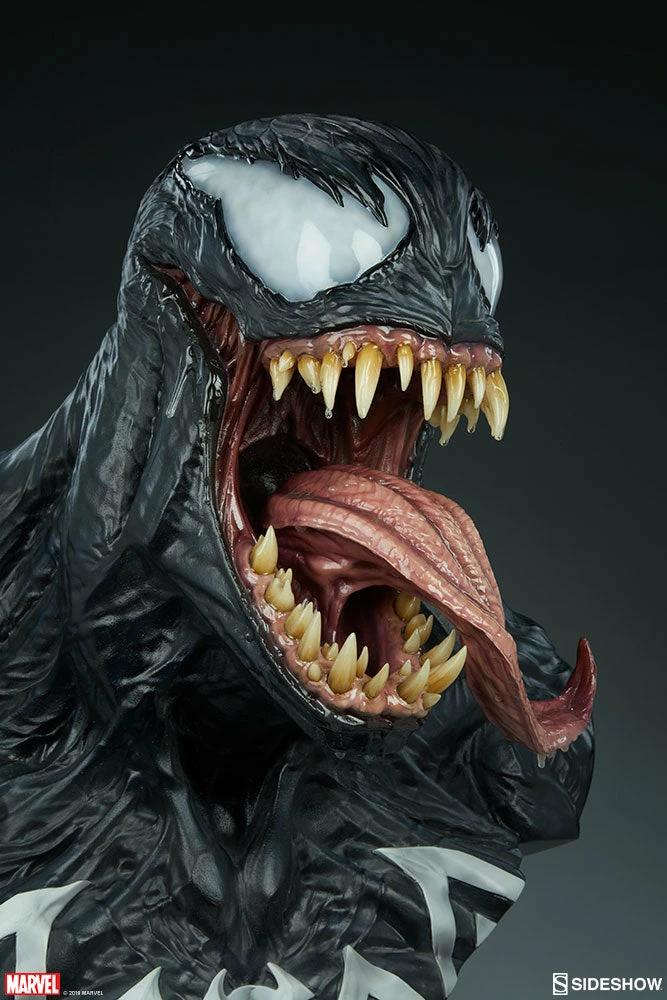Brand new π Venom Life Size Bust By Sideshow Collectibles π 19 Venom Life Size Bust By Sideshow Collectibles