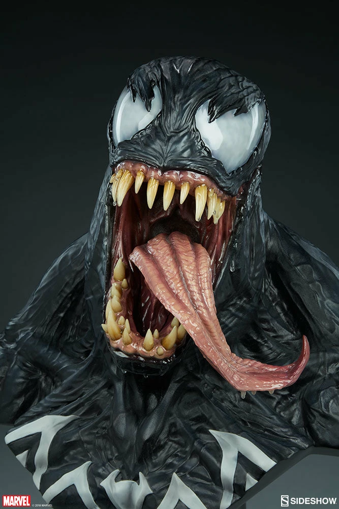 Brand new π Venom Life Size Bust By Sideshow Collectibles π 18 Venom Life Size Bust By Sideshow Collectibles