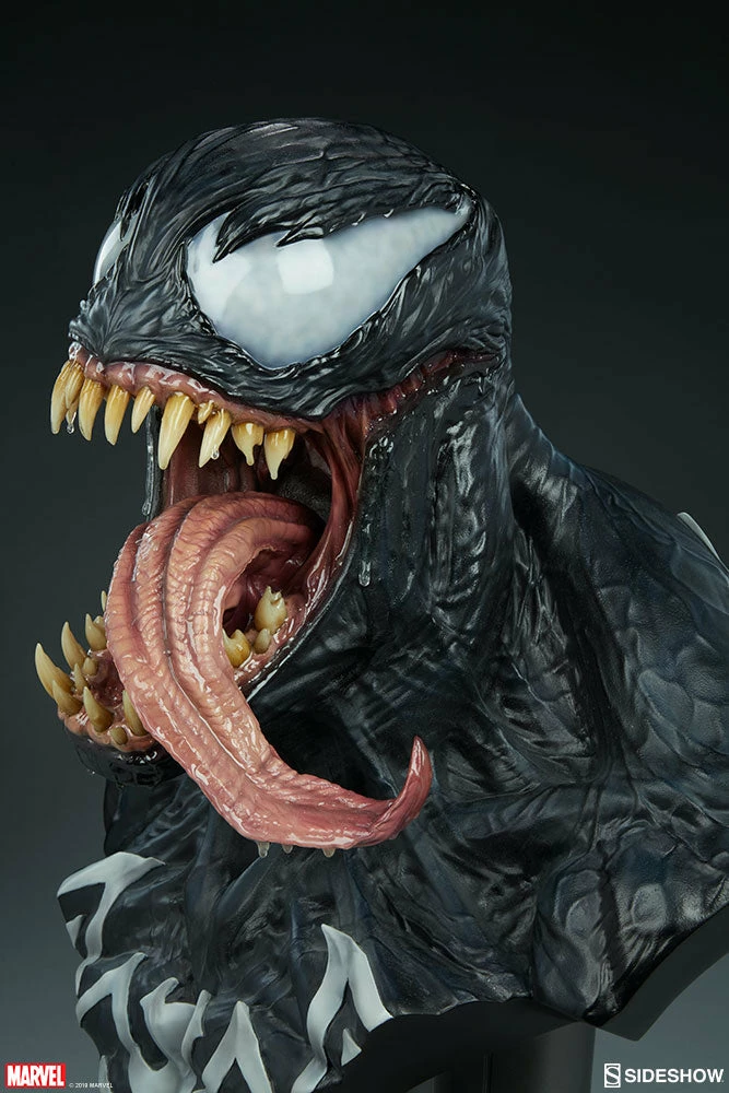 Brand new π Venom Life Size Bust By Sideshow Collectibles π 17 Venom Life Size Bust By Sideshow Collectibles