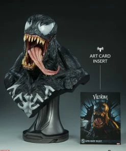 Brand new π Venom Life Size Bust By Sideshow Collectibles π 30 Venom Life Size Bust By Sideshow Collectibles