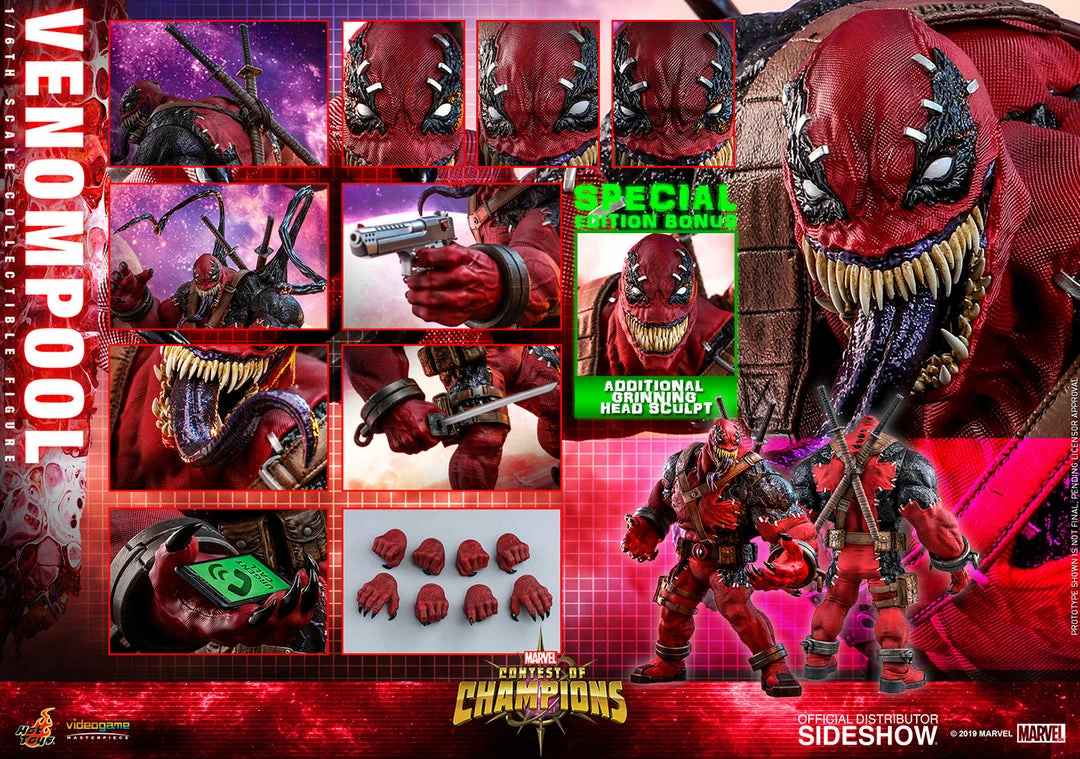 Cheapest π Hot Pop Cultures Store Venompool (Special Edition) Sixth Scale Figure By Hot Toys Video Game Masterpiece Series - Marvel Contest Of Champions π 32 Hot Pop Cultures Store Venompool (Special Edition) Sixth Scale Figure By Hot Toys Video Game Masterpiece Series - Marvel Contest Of Champions