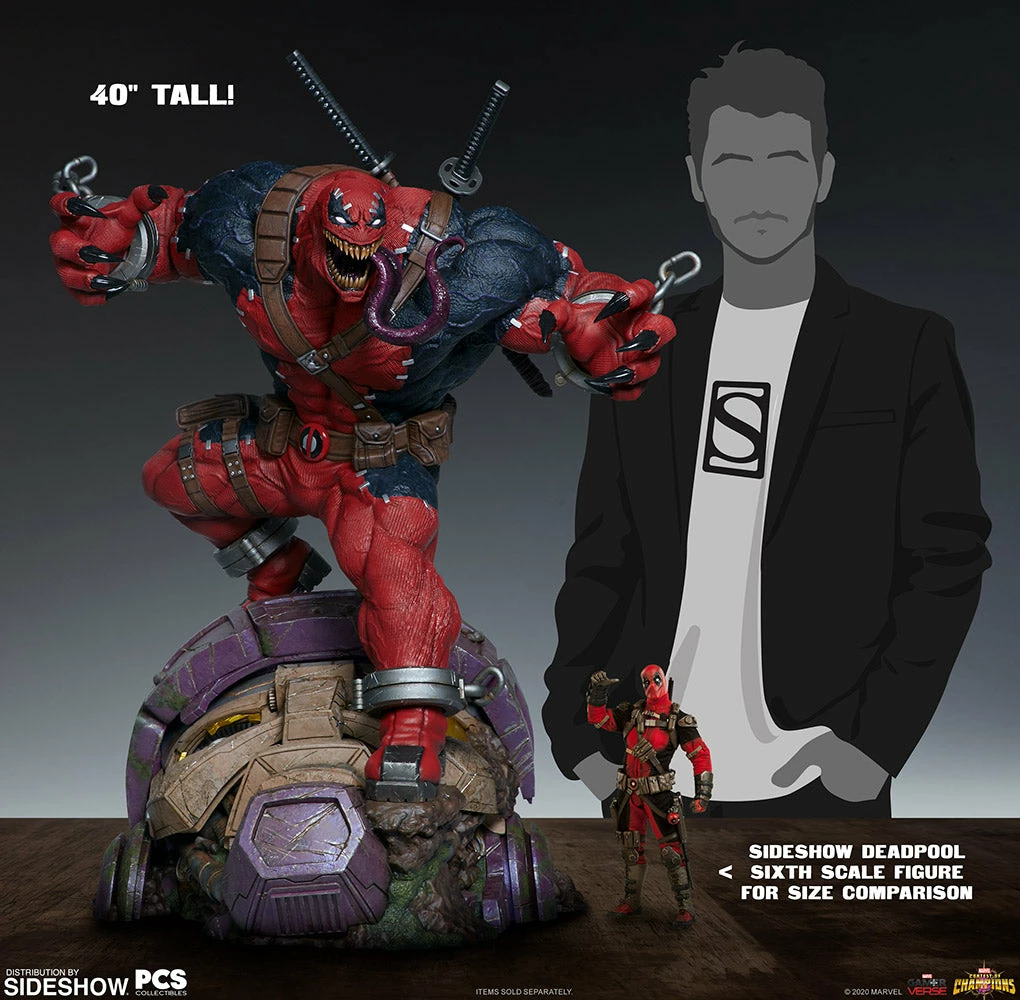 Wholesale π₯° PCS Collectibles Venompool Statue By PCS 1:3 Scale Deadpool βοΈ 8 PCS Collectibles Venompool Statue By PCS 1:3 Scale Deadpool