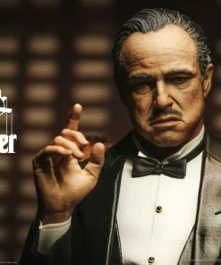Hot Pop Stars And Celebrity's Vito Andolini Corleone (1972) Statue By Damtoys The Godfather