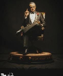 Hot Pop Stars And Celebrity's Vito Andolini Corleone (1972) Statue By Damtoys The Godfather