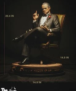 Hot Pop Stars And Celebrity's Vito Andolini Corleone (1972) Statue By Damtoys The Godfather