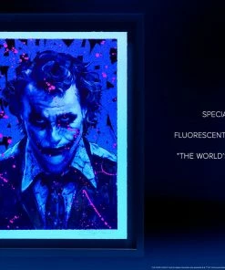 Hot Pop Cultures Store Art Work Murals & Prints Why So Serious? XL Deluxe Diamond Dust Fine Art Print By Acclaimed Artist Olivia De Berardinis. Art Print By Ozone Productions